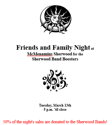 McMenamins Friends and Family Night 03.13.18